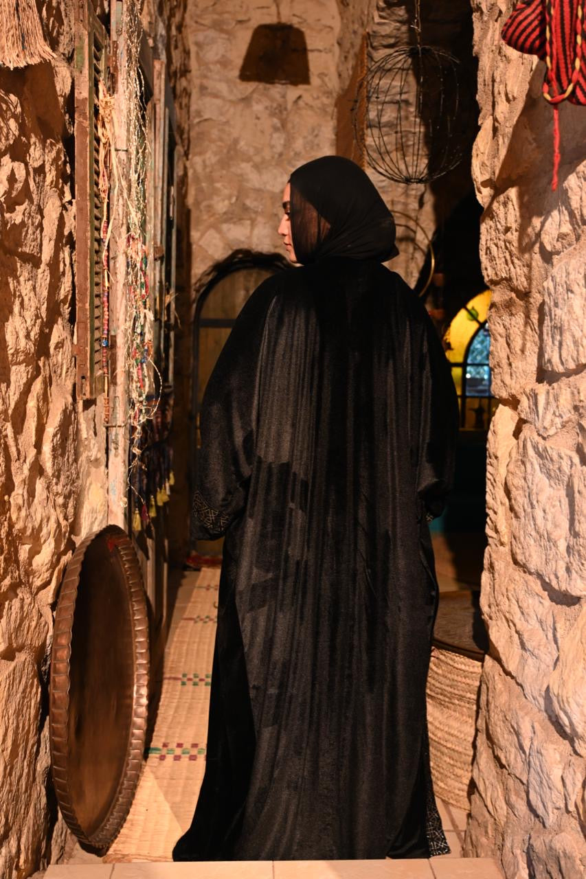 Silver Pattern Kaftan