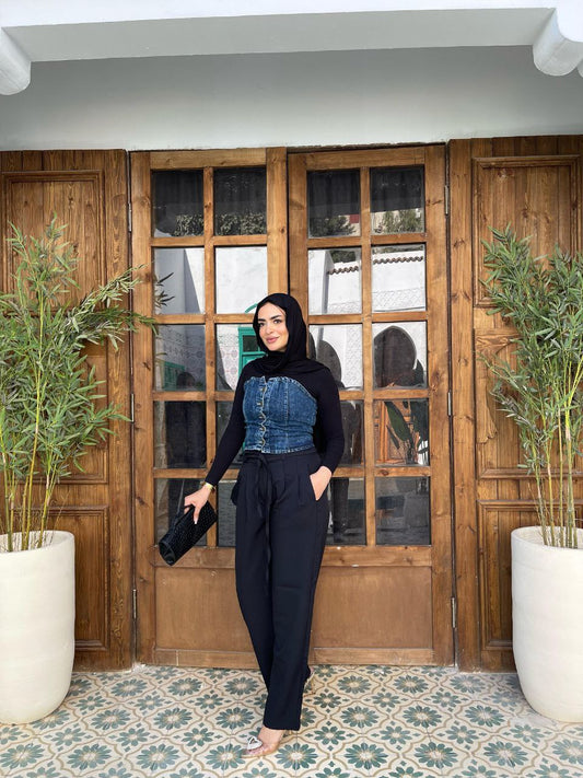 Belted Classic Pants