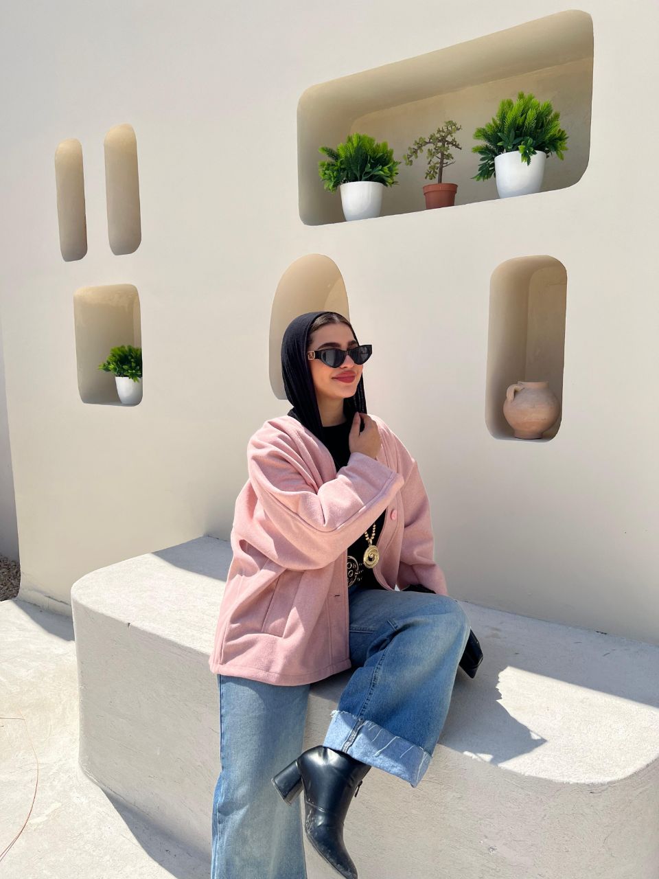 Wool Buttoned Jacket