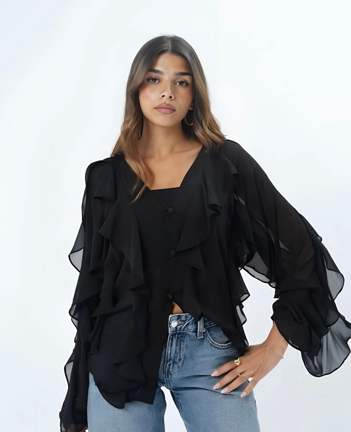 Velvet Waves Blouse