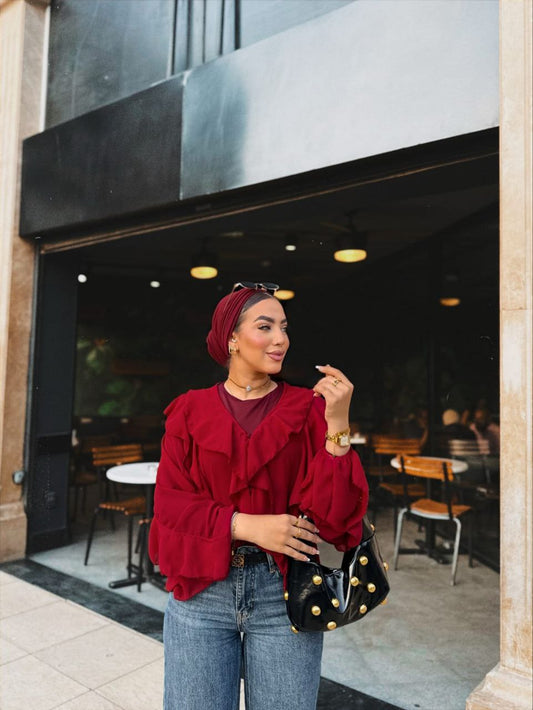 Ruffle Blouse