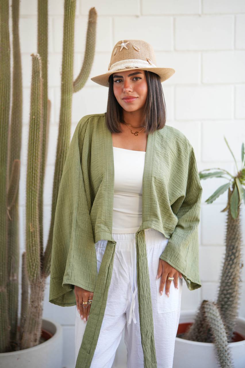 Wrap Kimono Blouse