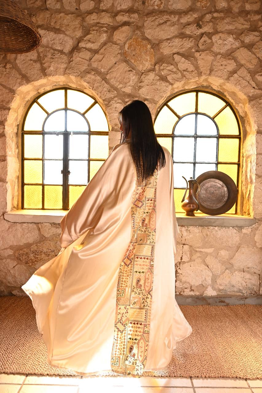 Back Embroidered Kaftan