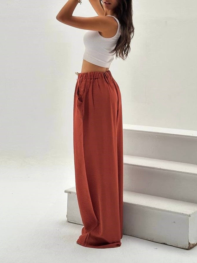 Wide Linen Pants