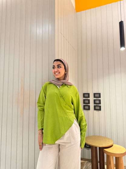 Side-tie Blouse