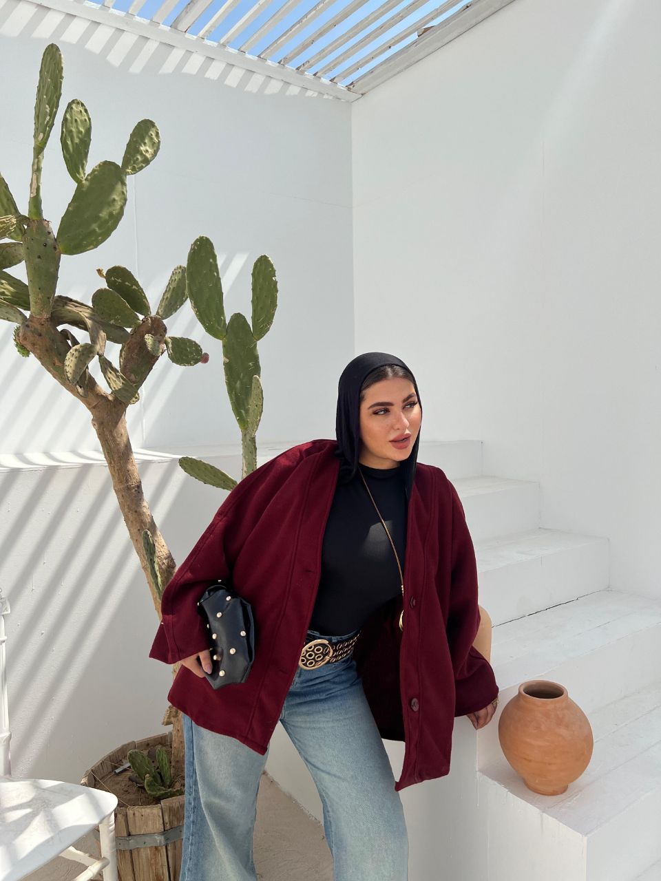 Wool Buttoned Jacket