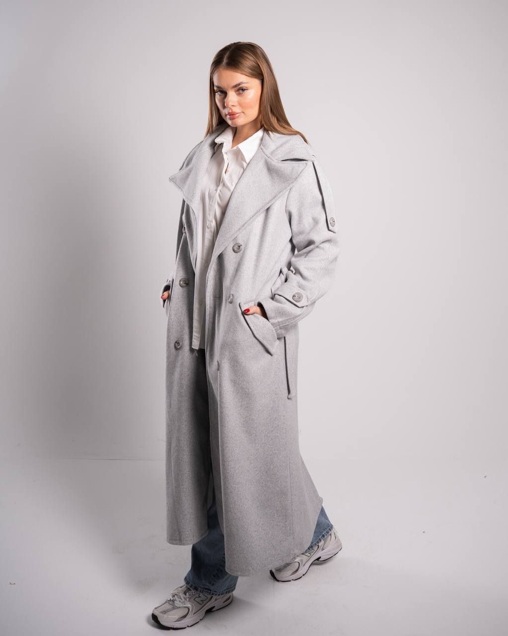Long Buttoned Coat