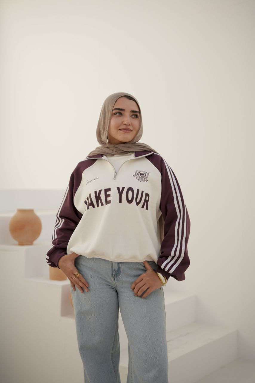 Street Lined Sweatshirt