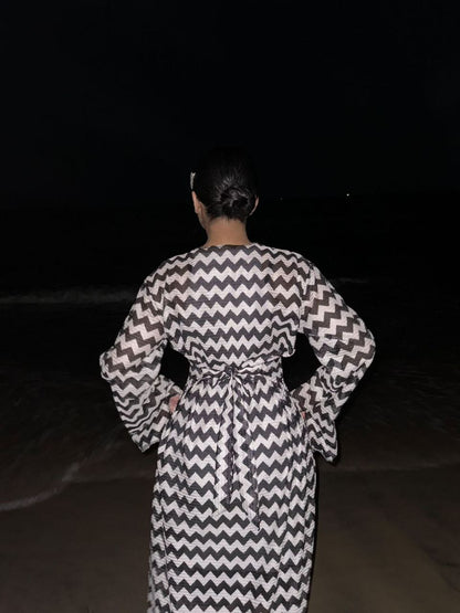 Patterned Maxi Dress