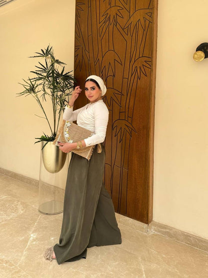 High waist Pants
