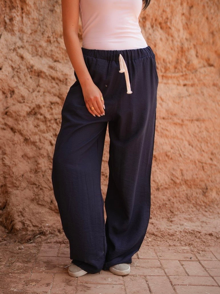 Wide Linen Pants