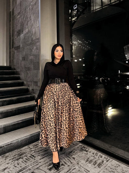 Leopard Skirt