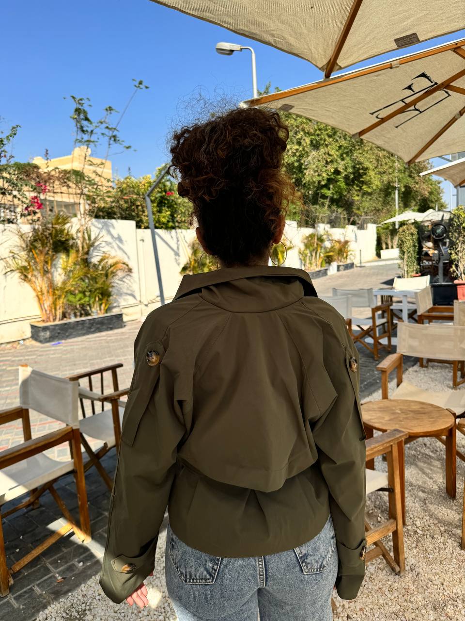 Belted Trench Jacket