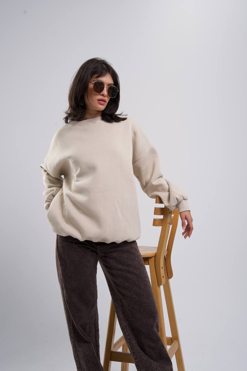 Basic Oversized Sweatshirt