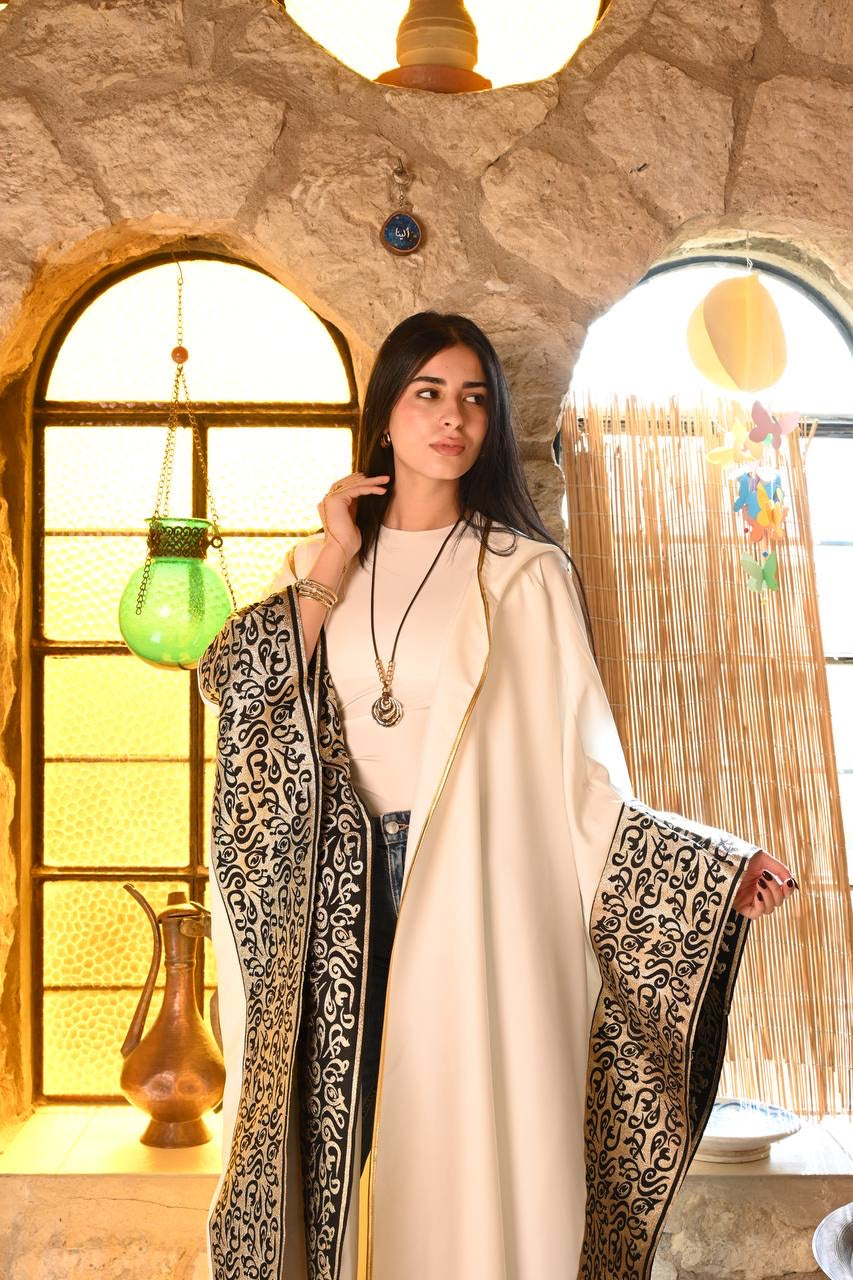 Long Calligraphy Kaftan