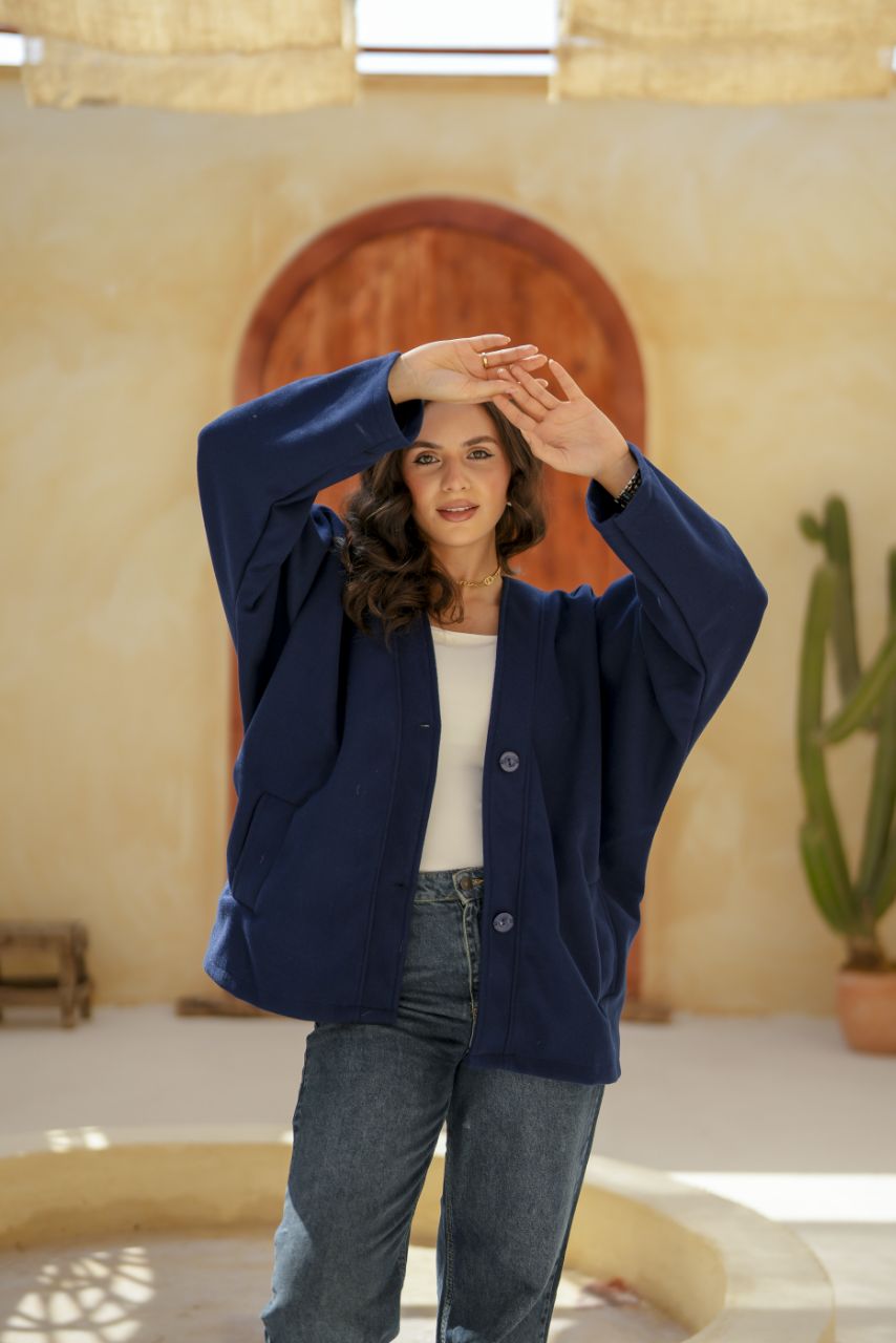 Wool Buttoned Jacket