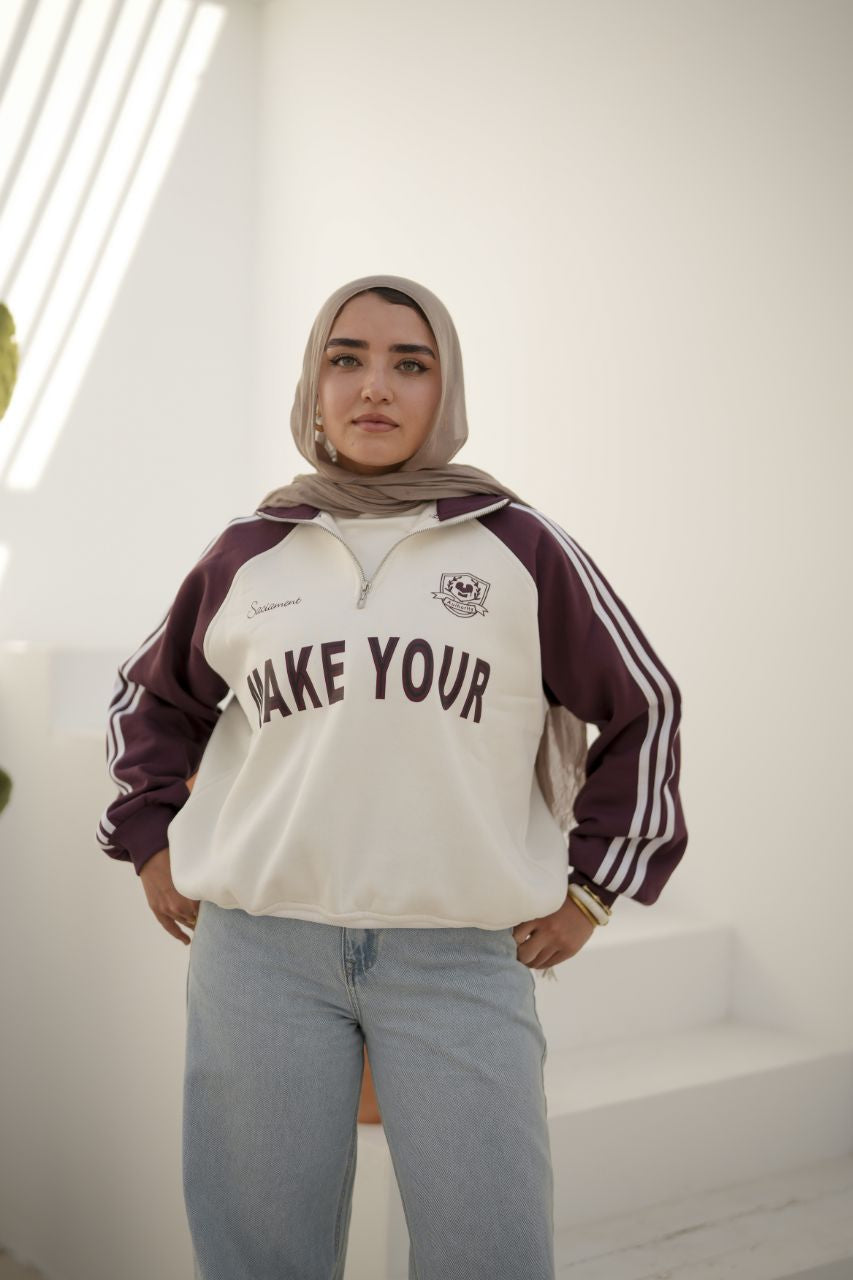 Street Lined Sweatshirt